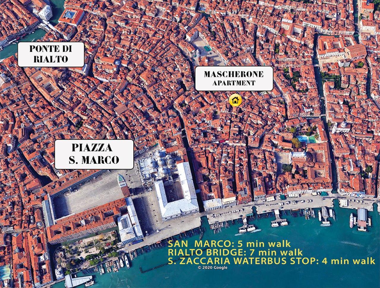 Mascherone Apartment Venedig Eksteriør billede